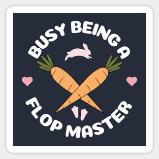 Bunny Flop Master Sticker